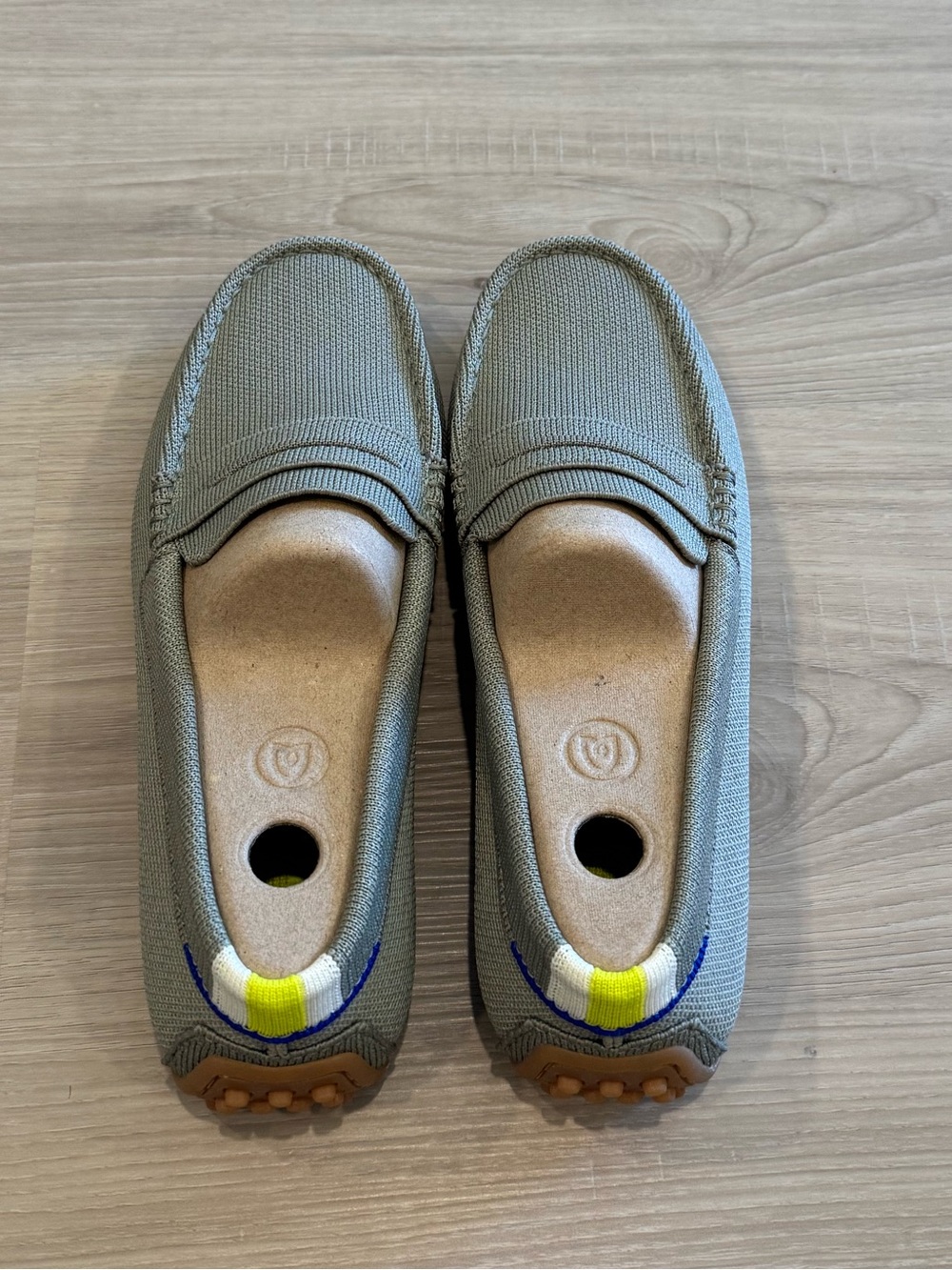 Women’s Rothy’s Slip-On Loafers in Olive Green - Size 6